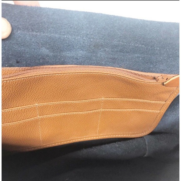 Vintage Dooney & Bourke Shoulder Bag Purse Crossbody All Weather Leather - Picture 6 of 9